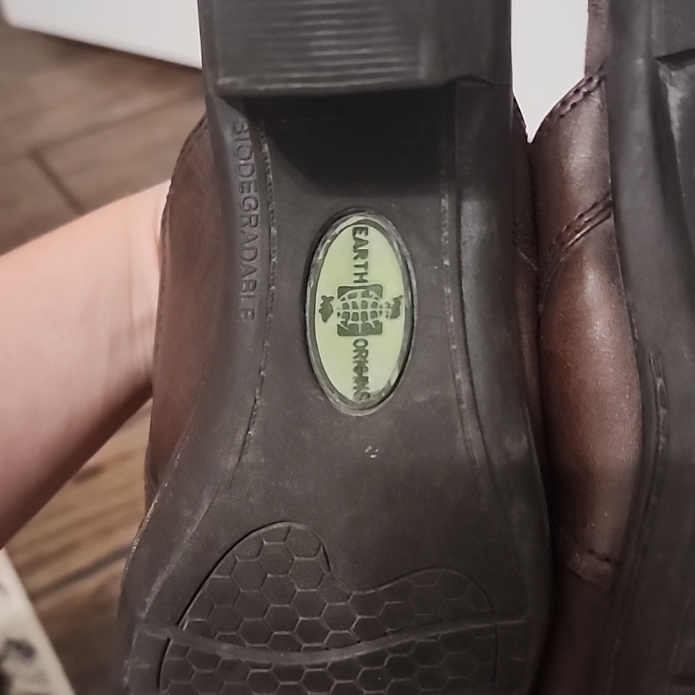 Earth Origins Brown Leather Layla Clogs Size 8​​​​ - Picture 11 of 11